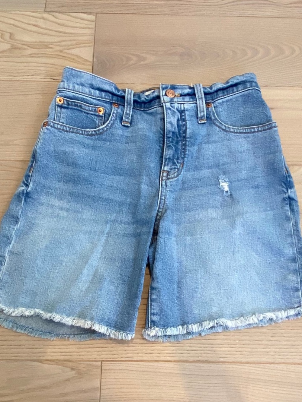 J.CREW Women’s Denim Shorts | Size 25 | Color: Blue | Condition: Excellent